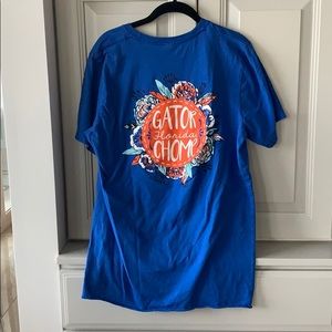 🍁 UF Bella Canvas ‘Gator Chomp’ Floral Shirt